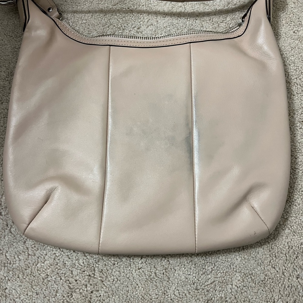 Coach Woven Leather Crossbody - Picture 5 of 7
